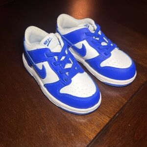 Nike Kids Blue and White Sneakers No box